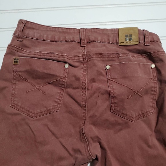 Kade Spade  Denim Zip ankle skinny pants jeans junior's size 27 5 28X29 stre… - Picture 6 of 9